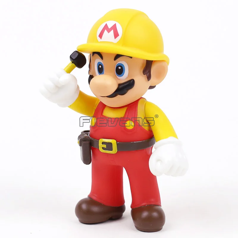 Super Mario Bros The Repairman Mario Vinyl Action Figure Collectible Model Toy Super Mario Bros The Repairman Mario Vinyl Action Figure Collectible Model Toy