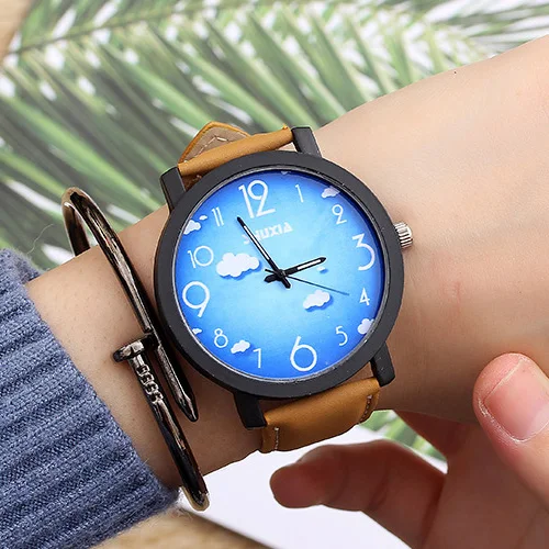 

Cloud Wrist Watch Women Watches Ladies 2019 New Fashion Casual Quartz Watch For Women Clock Female Wristwatch Hour Relog Hodinky