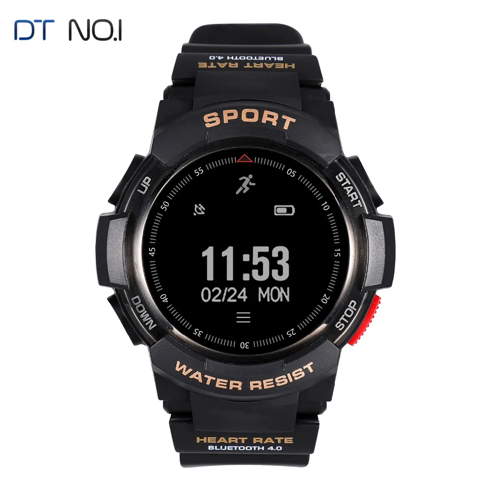 DTNO.1 F6 Smart Watch Sport Bluetooth 4 0 Sleep Monitor пульт дистанционного управления Камера часы Для
