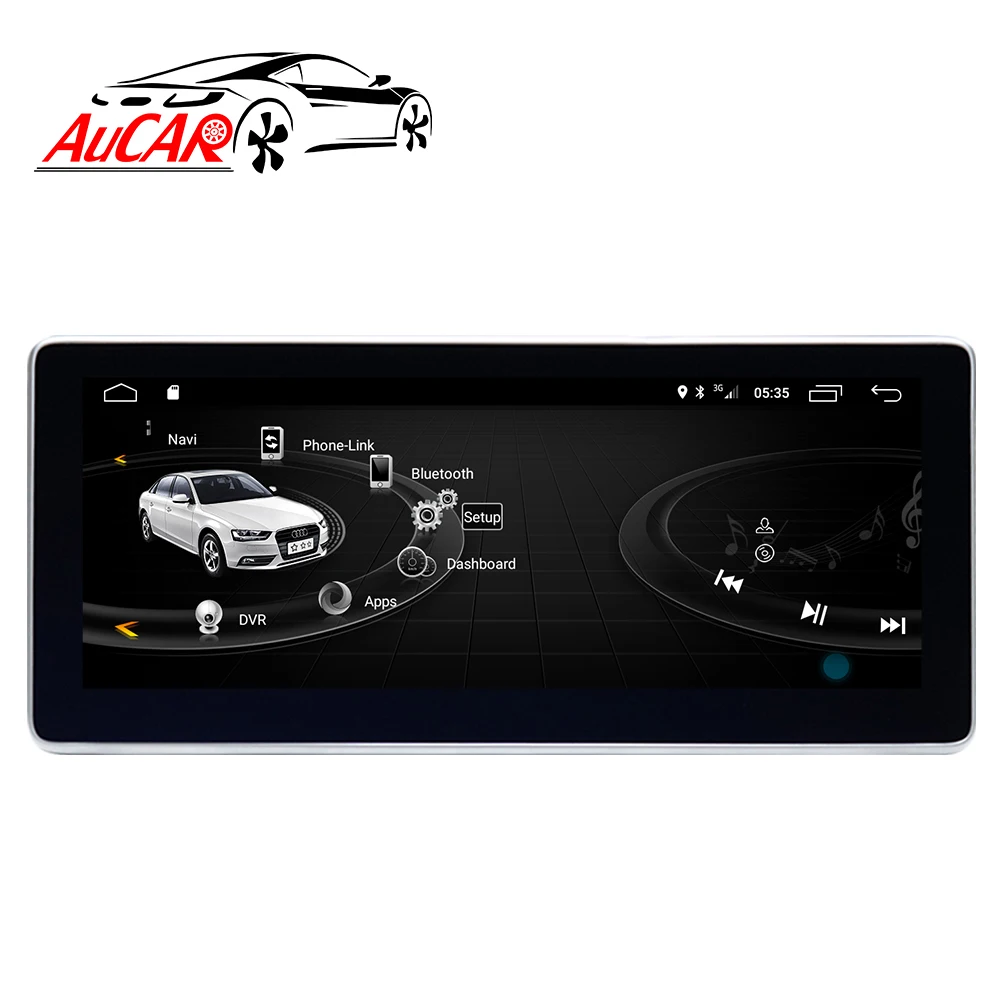 

AuCAR Android Touch Screen Car Radio for Audi Q5 2009 - 2016 GPS DVD Player Multimedia Navigation Stereo BT Video Audio 4G IPS