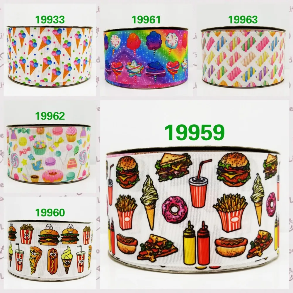 

Cartoon printed grosgrain ribbon ,satin ribbon 10 yards.