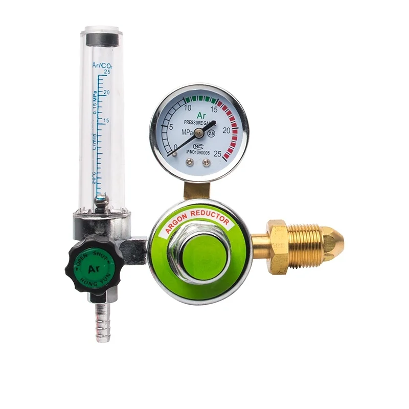 Argon CO2 Mig Tig Flowmeter Regulator Welding Regulator Gauge Gas Welder