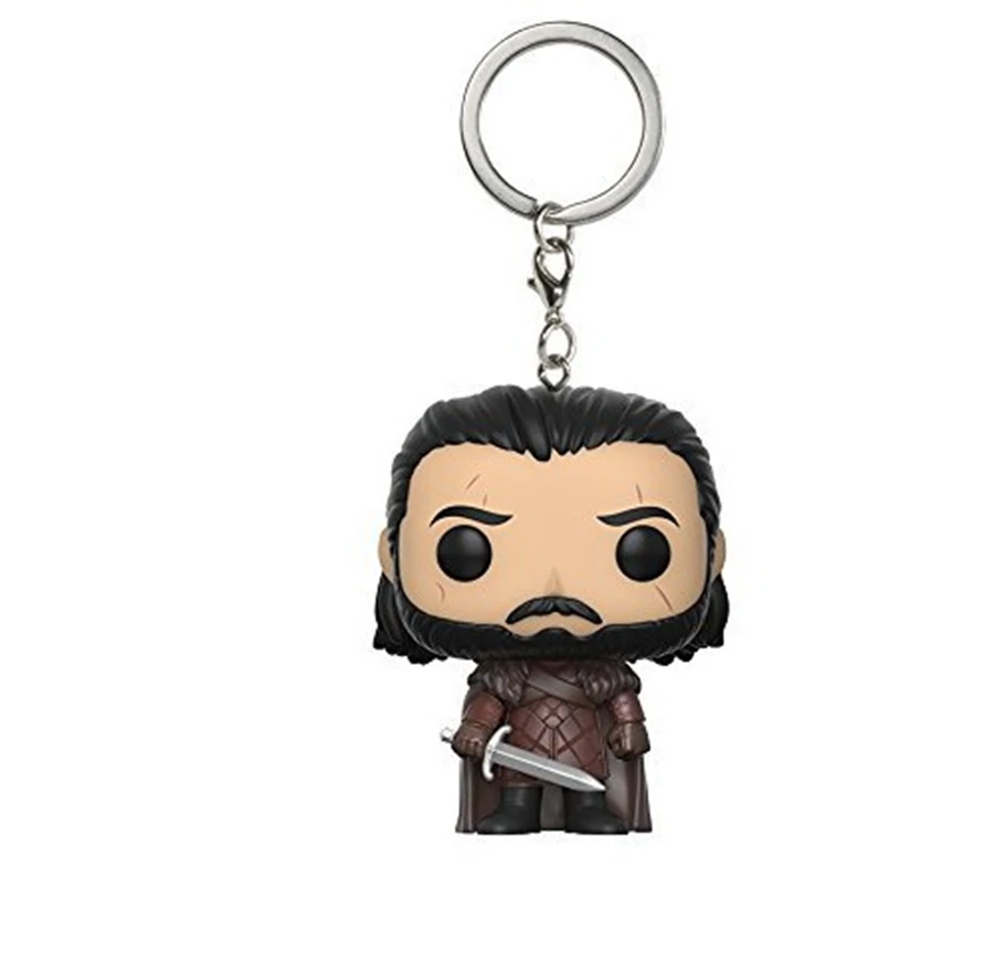 FUNKO POP Игра престолов брелок игрушки Джон Сноу с мечом Дейенерис Таргариен дрогон