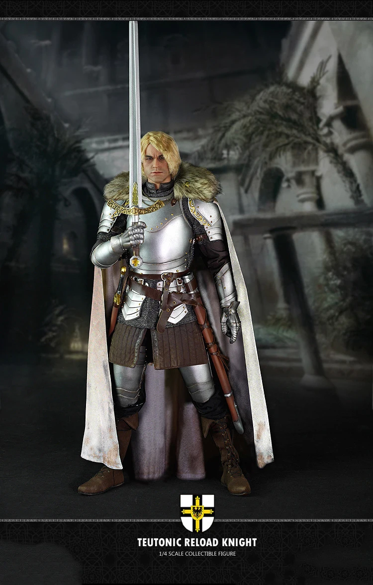 Коллекционная полноразмерная фигурка рыцаря TEUTONIC RELOAD KNIGHT коллекционная для
