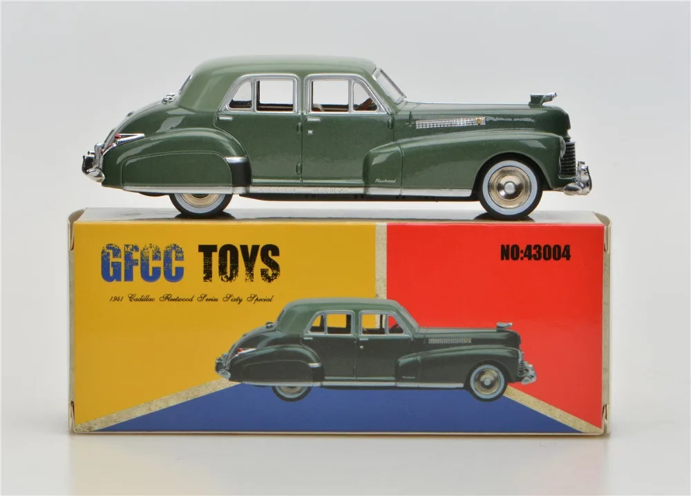 GFCC игрушки 1:43 1941 Cadillac Fleetwood серия Sixty модель автомобиля из специального сплава