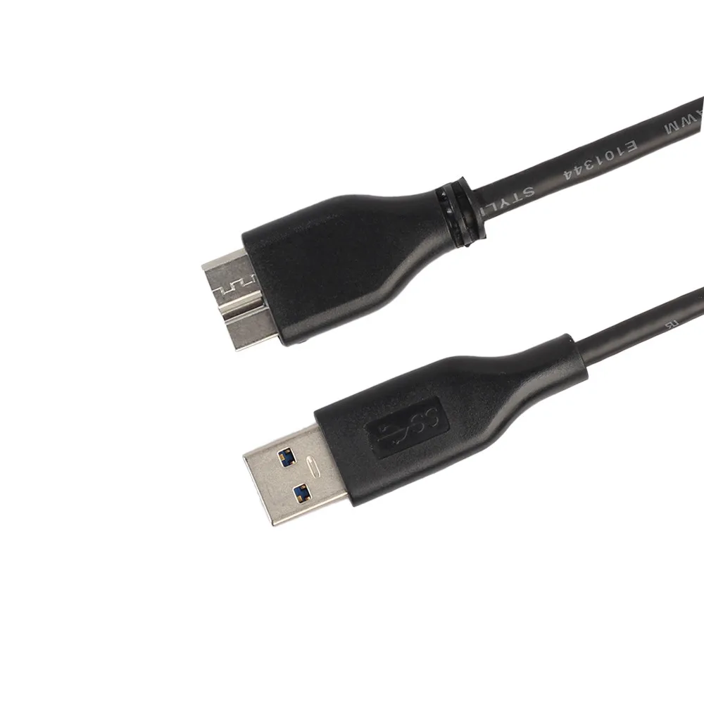 Кабель USB 3 0 штекер A-Micro B длиной 45 см для внешнего жесткого диска HDD заводская цена