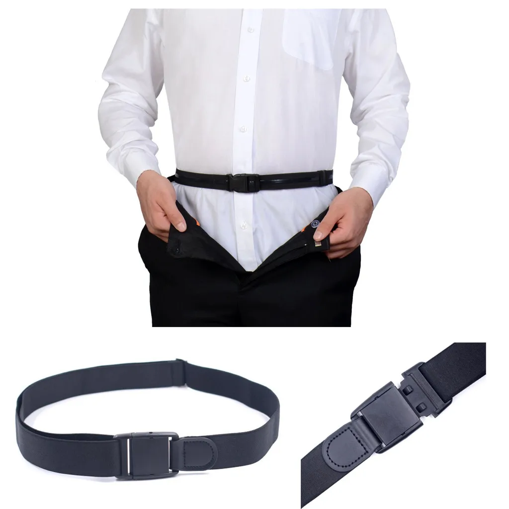 Модная деловая Мужская рубашка с регулируемой посадкой, лучшая рубашка, черная Облегающая рубашка с поясом, эластичная мужская рубашка