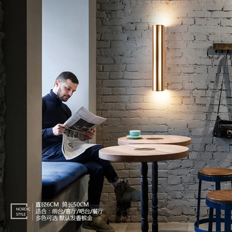 Günstig Nördlichen Kunst Gold Esszimmer Wand Lampe Retro LED Küche Hotel Schlafzimmer Korridor Licht Freies Verschiffen