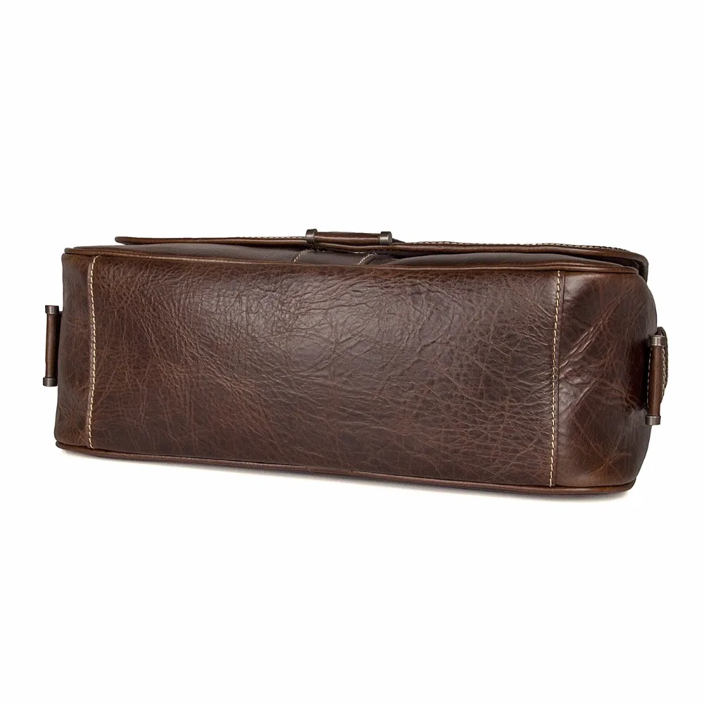 Langlebig Männer Passt Notebook Für Crossbody Tasche 1030q Brown Schulter Brieftaschen Klassische Braunen Messenger Leder Jmd Klappe wI1q0vWO
