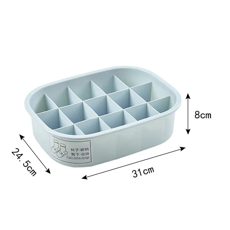 Hoomall 1 PC cajas Unid de almacenamiento para corbatas calcetines Shorts sujetador Ropa Interior divisor cajón Lidded armario Organizador Ropa Interior Organizador Hoomall 1 PC cajas Unid de almacenamiento para corbatas calcetines Shorts sujetador Ropa Interior divisor cajón Lidded armario Organizador Ropa Interior Organizador