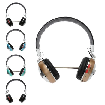 

Wireless Bluetooth Headphone Stereo Music Phone Call Support TF Card Rechargeable Foldable Bluetooth Headset Earphone with Light