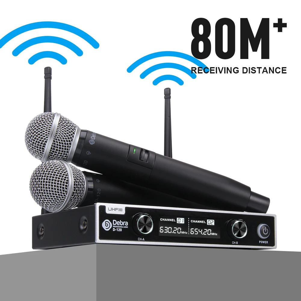 Debra audio D 120 UHF беспроводной микрофон системы с двойной микрофоны для professional performance