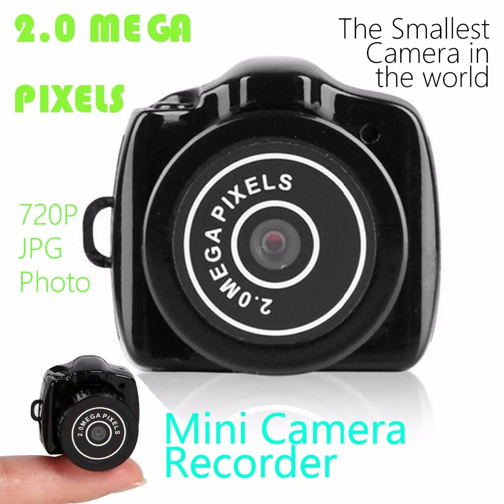 Smallest Camera CMOS Y2000 Mini Video Recorder 720x480