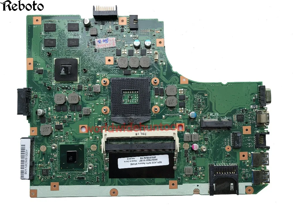 Полностью протестированная материнская плата для ноутбука Asus K55VD с GT610M 2 Гб