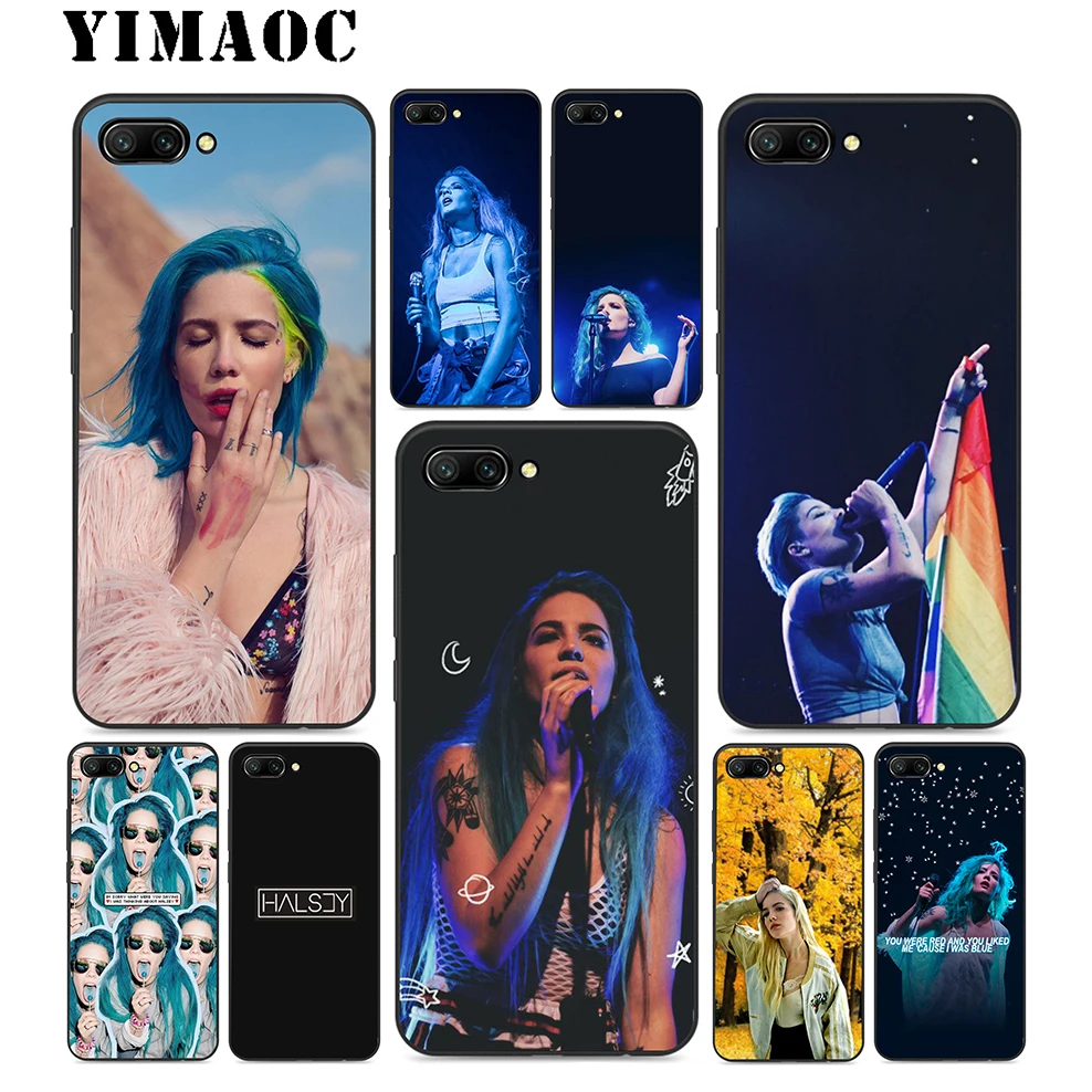 YIMAOC Halsey Bad Girl Мягкий силиконовый чехол для huawei Honor mate 10 P20 P10 P9 P8 P Smart Y6 6A 7A 7X 7C Lite Pro 2017