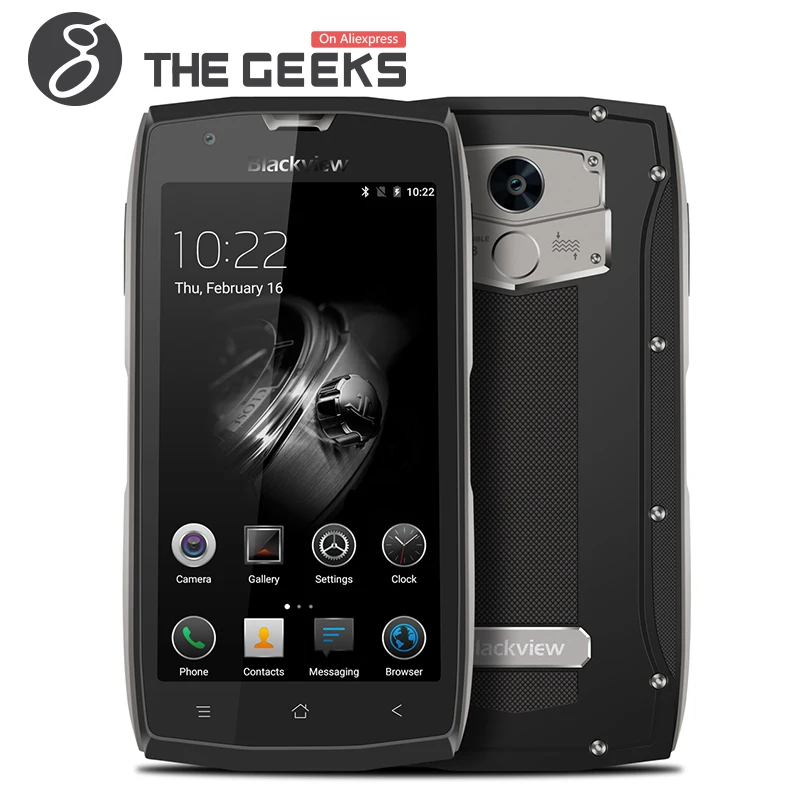 BLACKVIEW BV7000 Android 7 0 2 ГБ Оперативная память 16 Встроенная MTK6737T 1 5 ГГц 4 ядра дюймов FHD