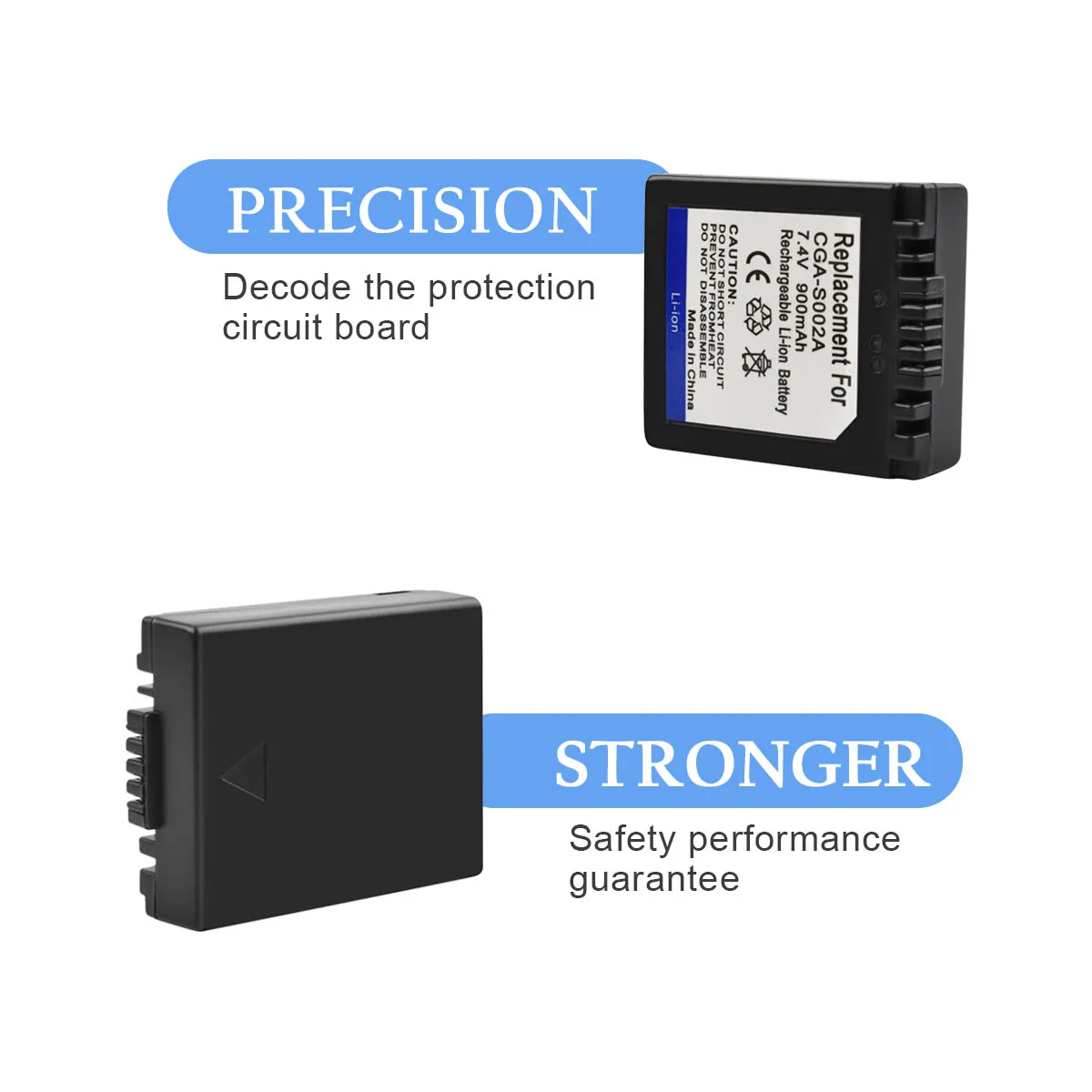 3X900 mAh CGA S002 CGAS002 Камера Батарея + Зарядное устройство для Panasonic dmc fz1 fz10 fz10eg k fz3b