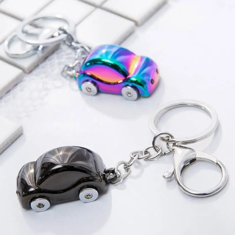 Модные Металлические Брелоки для ключей автомобильные брелоки брелок в форме автомобиля автомобиль-Стайлинг