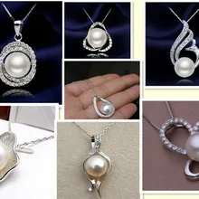 10-12 мм супер большой размер Подлинная Подвеска из натурального пресноводного жемчуга ювелирные изделия с высоким качеством, очаровательные ювелирные изделия