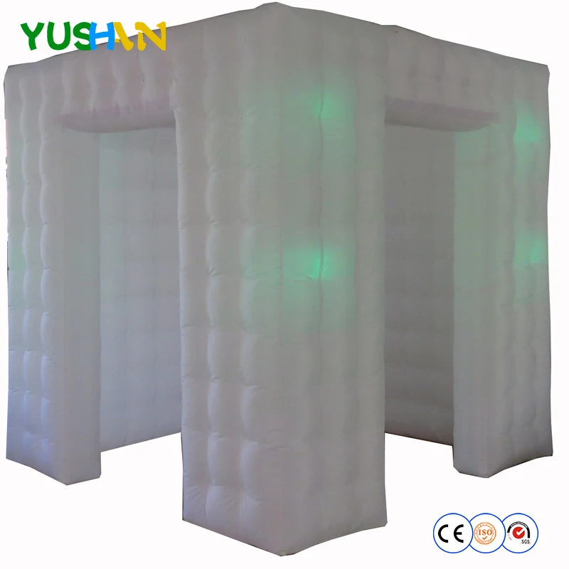 Popular Open Air foldable photo booth Cabinet LED photo booth backdrops wedding photo booth machine
