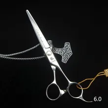 6,0 дюймов Профессиональный ломтик ножницы для стрижки волос высокое качество Япония V1 Парикмахерские ножницы