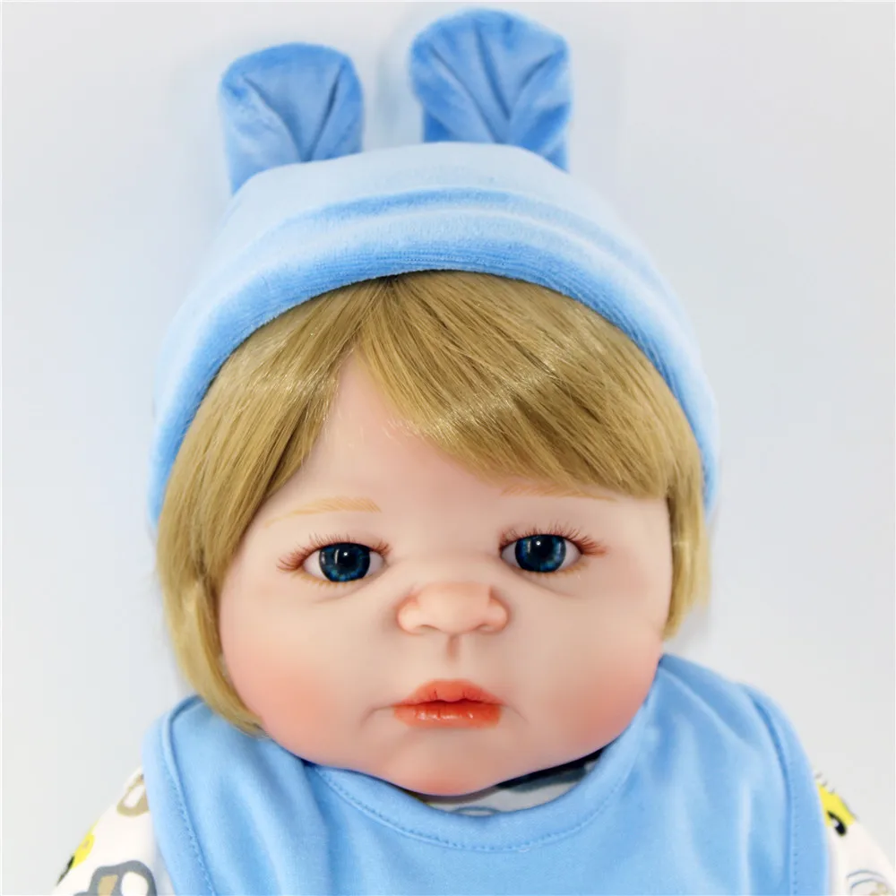 22 "мода мальчик Кукла reborn полный средства ухода за кожей силиконовые виниловые может ввести воды Детские игрушки для купания bebes menino
