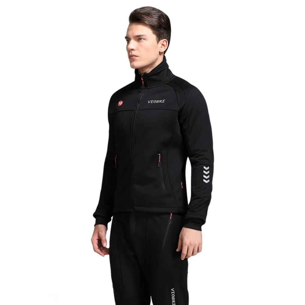 Men Waterproof Wind Coat Long Sleeve Cycling Set 2018 Pro Team Mtb Bike Clothes Wear Winter Fleece Motorcycle Jacket Windproof
