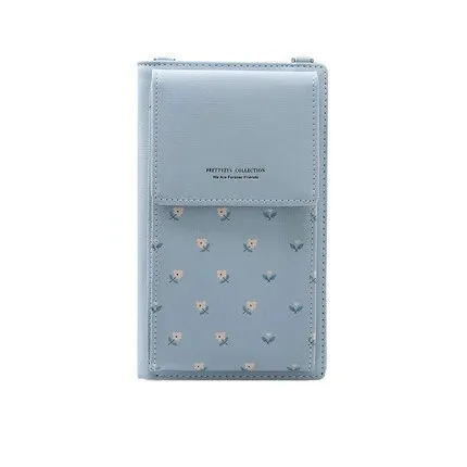 Универсальный многофункциональный Женский кошелек FTAIDKJ из искусственной кожи, чехол для телефона для iPhone, samsung, Remi, OPPO, ViVO, huawei, сумка через плечо - Цвет: Hua-5