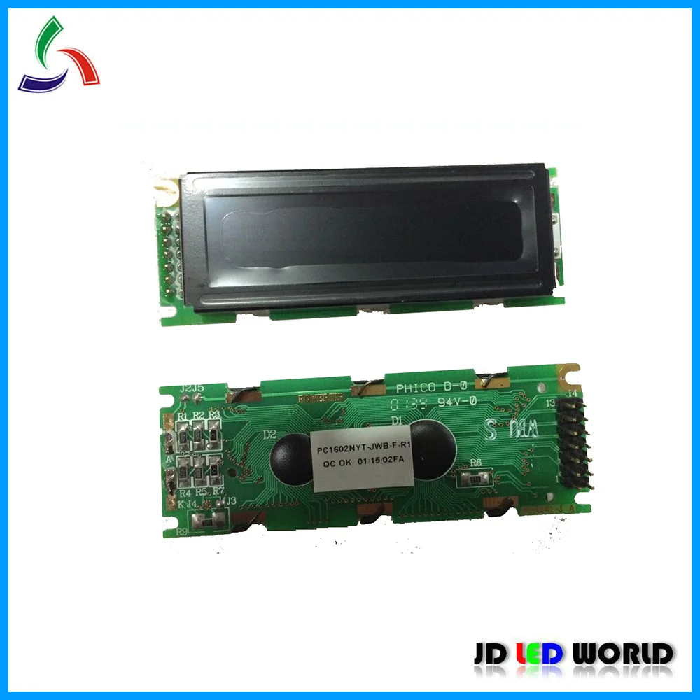 Lot of 14  PowerTip LCD Screen Modules PC-1602F 4 