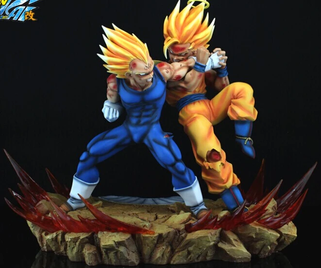 Goku Vs Majin Vegeta Figure