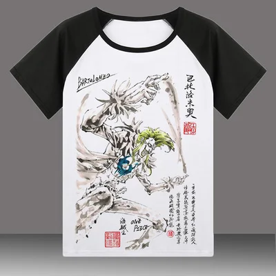 Одна штука, футболка, японское аниме, Roronoa Зоро, Луффи, косплей, рисунок тушью, футболки, топы, новые летние футболки с коротким рукавом реглан - Цвет: 011