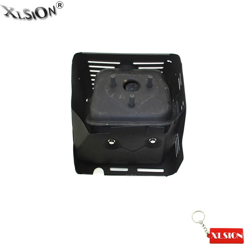 XLSION Aftermarket глушитель выхлопной трубы с тепловой оболочкой в сборе для 11HP &amp 13HP