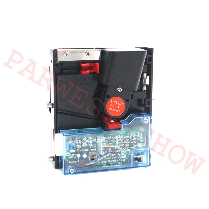 

1PC DG-188C CPU Comparable Vertical Coin Acceptor Drop Insert Coin selector single coin/token selector for arcade game machine