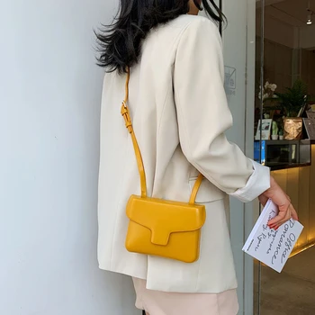 

FGGS-Summer Shoulder Bag Small Female Fashion Girl Simple Simple Small Square Bag