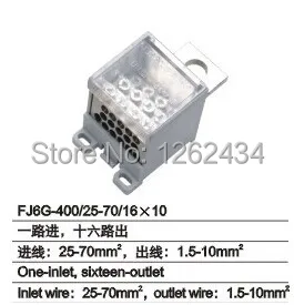 

FJ6G-400/25-70/16*10 Molded case circuit breaker deconcentrator type 400