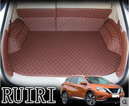 

Good quality! Special trunk mats for Nissan Murano Z52 2018-2015 durable cargo liner boot carpets for Murano 2016,Free shipping
