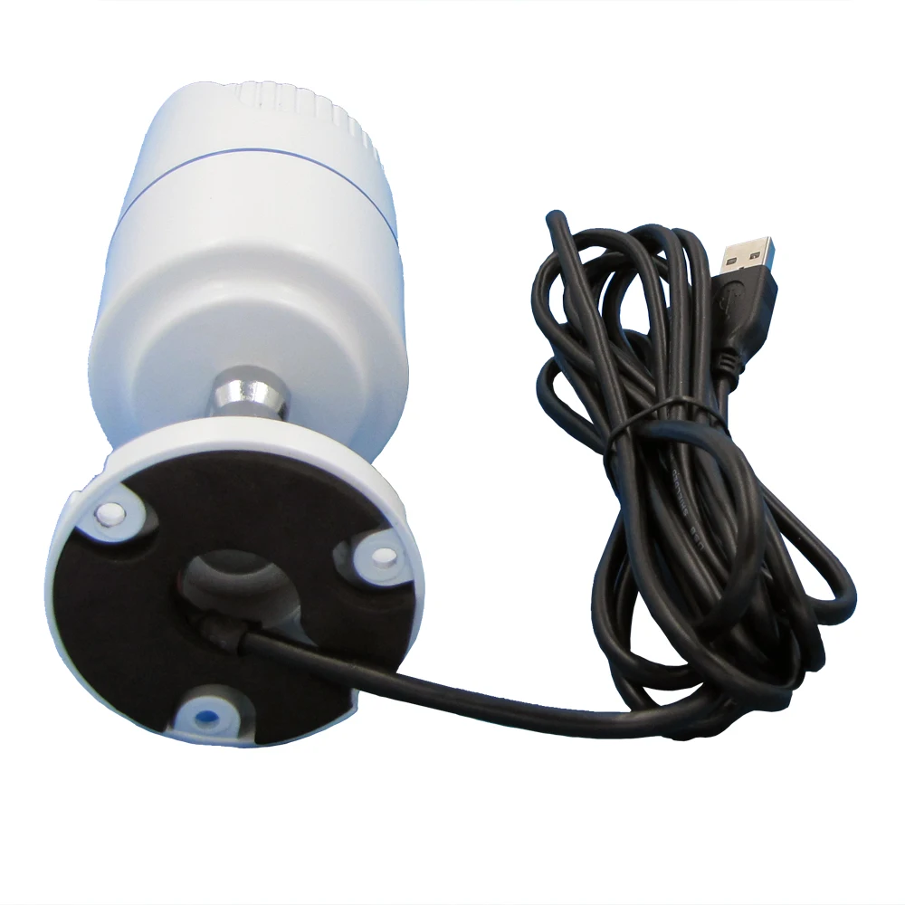 IR Cut IR Led Day Night Vision Aluminum Bullet Case Vandal-Proof Waterproof Outdoor 2mp 1080p h.264 microphone USB Camera 03