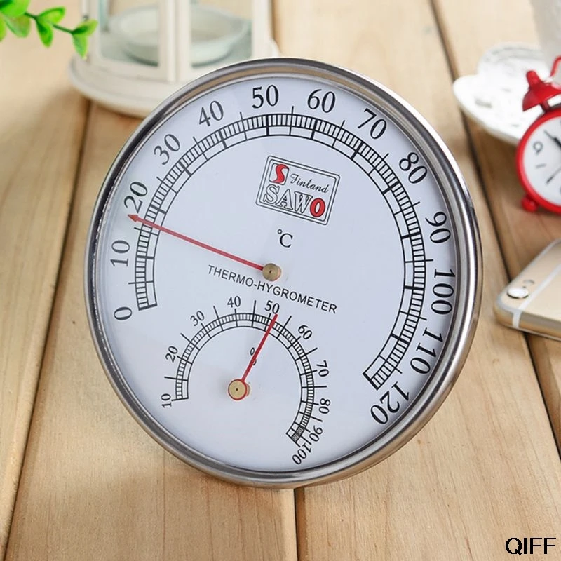 Термометр для сауны, металлический чехол, термометр для паровой сауны, гигрометр для ванны и сауны, для использования в помещении, на открытом воздухе, 25 июня