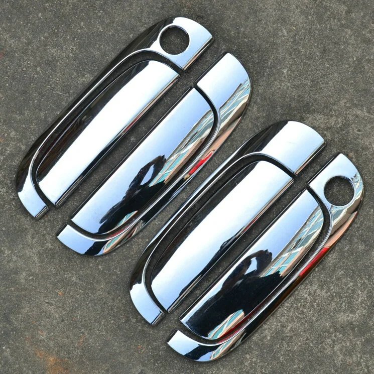 Боковая дверная ручка Накладка для kia RIO 8 шт 2007 2008 2009 2010 2011 2012 2013|handle trim|kia door handledoor