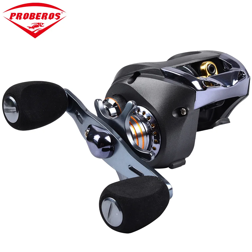 Brand 7+BB Low-Profile Reel Bait Casting Reel 6.3:1 Centrifugal Brake Universal Fishing Gear Fishing Reels Carp Coin Wheel Brand 7+BB Low-Profile Reel Bait Casting Reel 6.3:1 Centrifugal Brake Universal Fishing Gear Fishing Reels Carp Coin Wheel