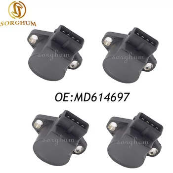 4 個 MD614697 ためのスロットルポジションセンサー tps summt 三菱モンテロ