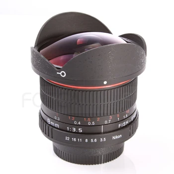 

8mm F/3.5 F3.5 HD Fisheye camera LENS for nikon D7100 D5300 D5200 D3300 D90 D80 D7000 d300 d200