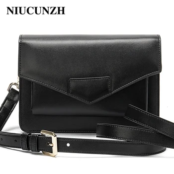 

NIUCUNZH Women's Genuine Leather Bags Luxury Handbags Designer Messenger Bag Women Leather Shoulder/Crossbody Bags 8600