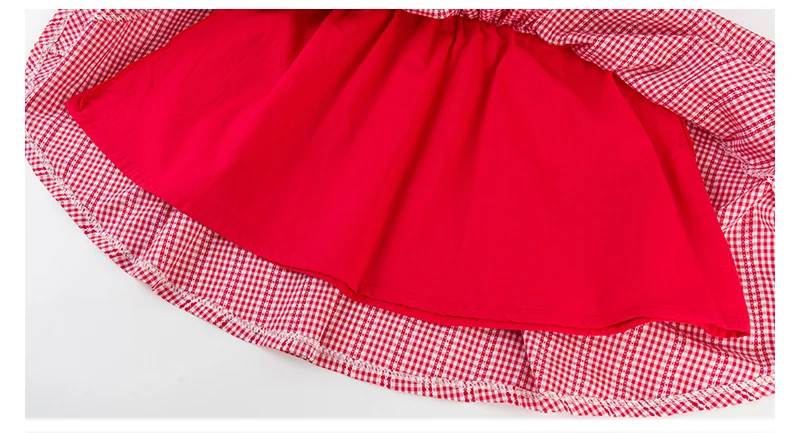 teenage girls dresses with lace crochet floral red blue plaid preppy style little girls dress 2018 summer children dress baby (14)