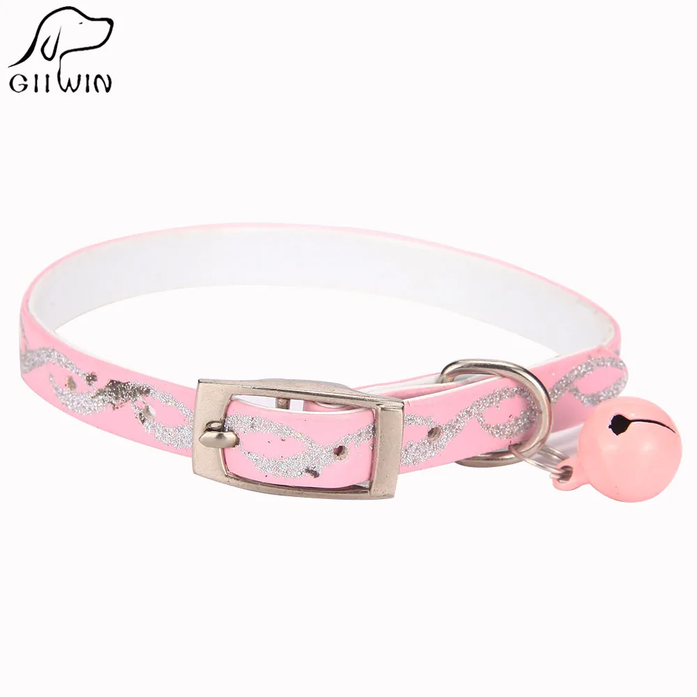 

Cat Collar with Bells Pet Product Accessories for Small Dog Puppy Collar and Leash Retractable Pet Cat Collars for Dog JW0007