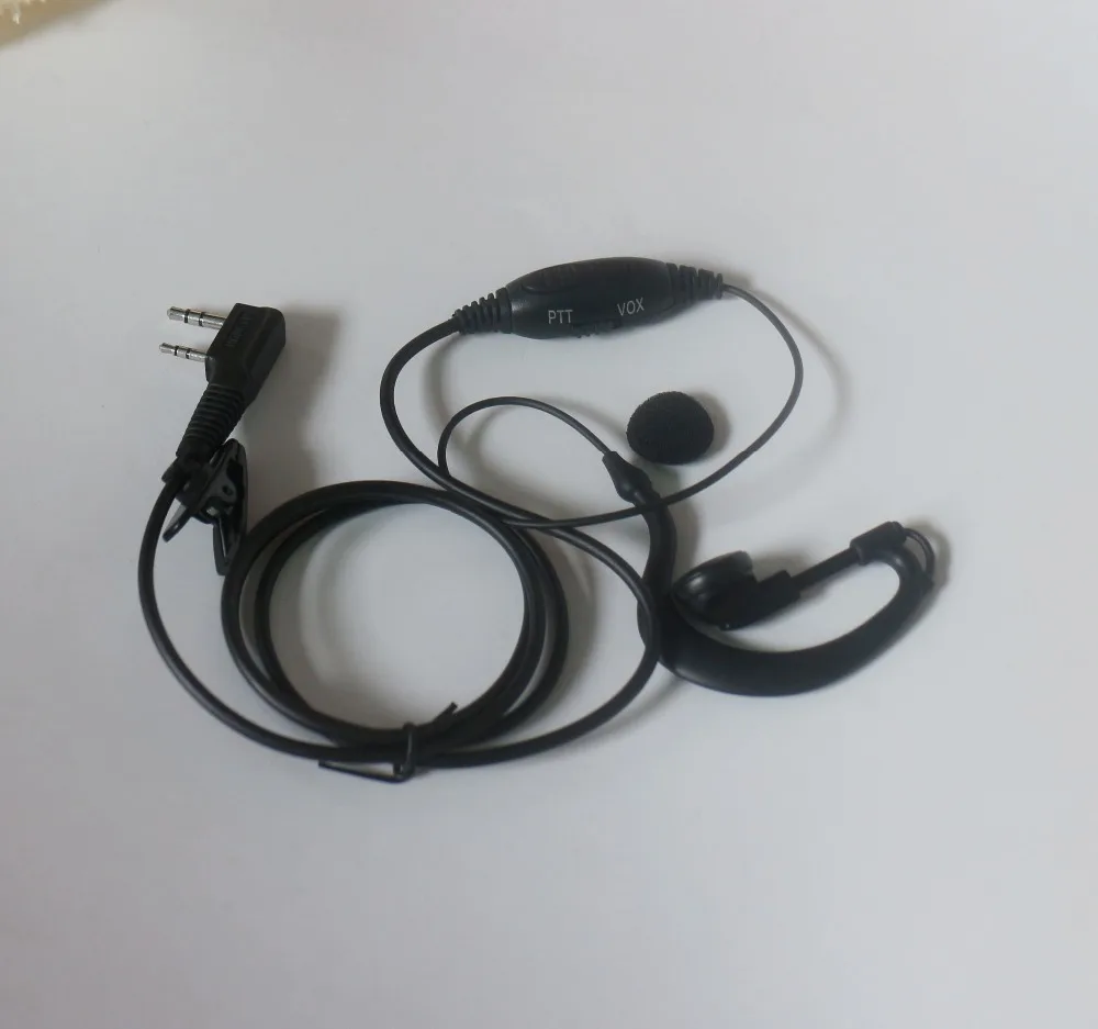 3XD-Shape PTT Earpiece Headset w//Mic for Kenwood Baofeng UV5R Retevis TYT Radio