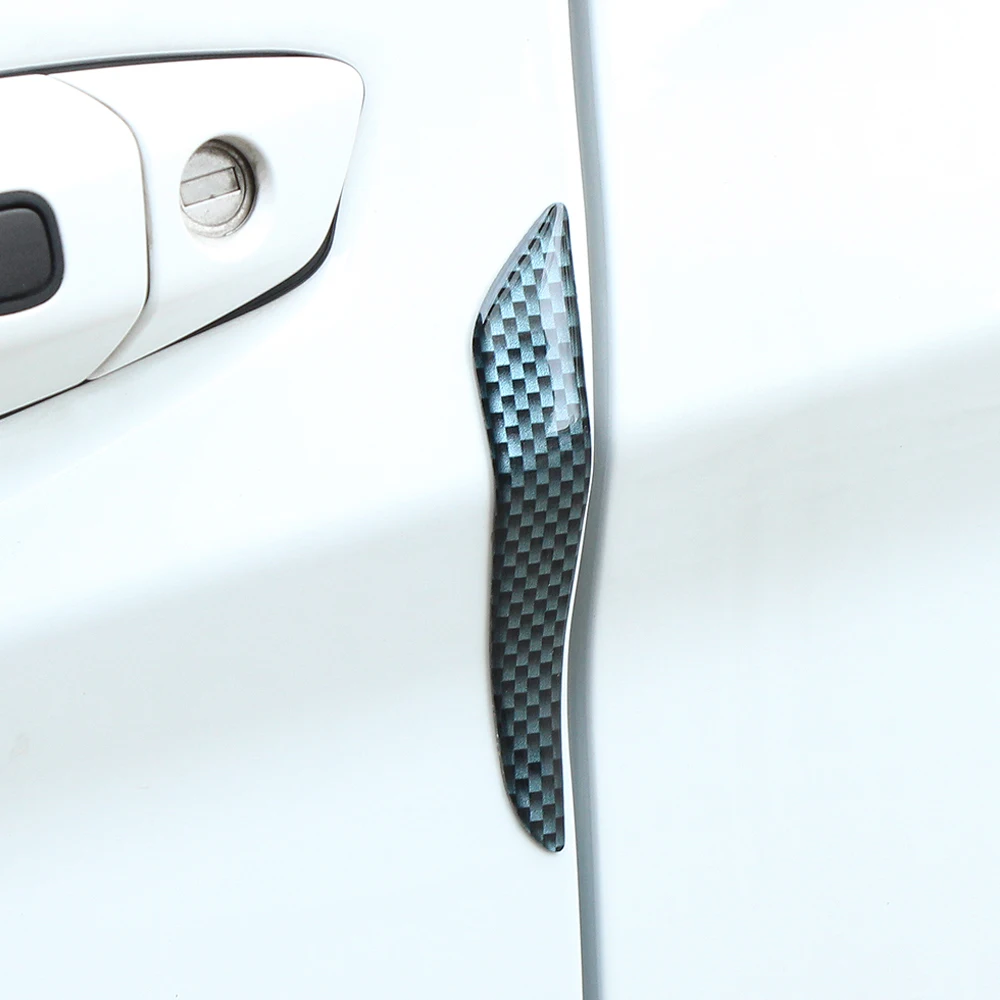 Двери автомобиля накладка наклейка бампера полосы для Защитные чехлы для сидений, сшитые специально для Opel Astra G GTC J H Corsa Antara Meriva Zafira Insignia Mokka