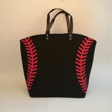 Черная парусиновая основа-Шариковая Сумка-тоут оптом заготовки красный кружевной кошелек с ручкой PU и магнитной застежкой DOM106281