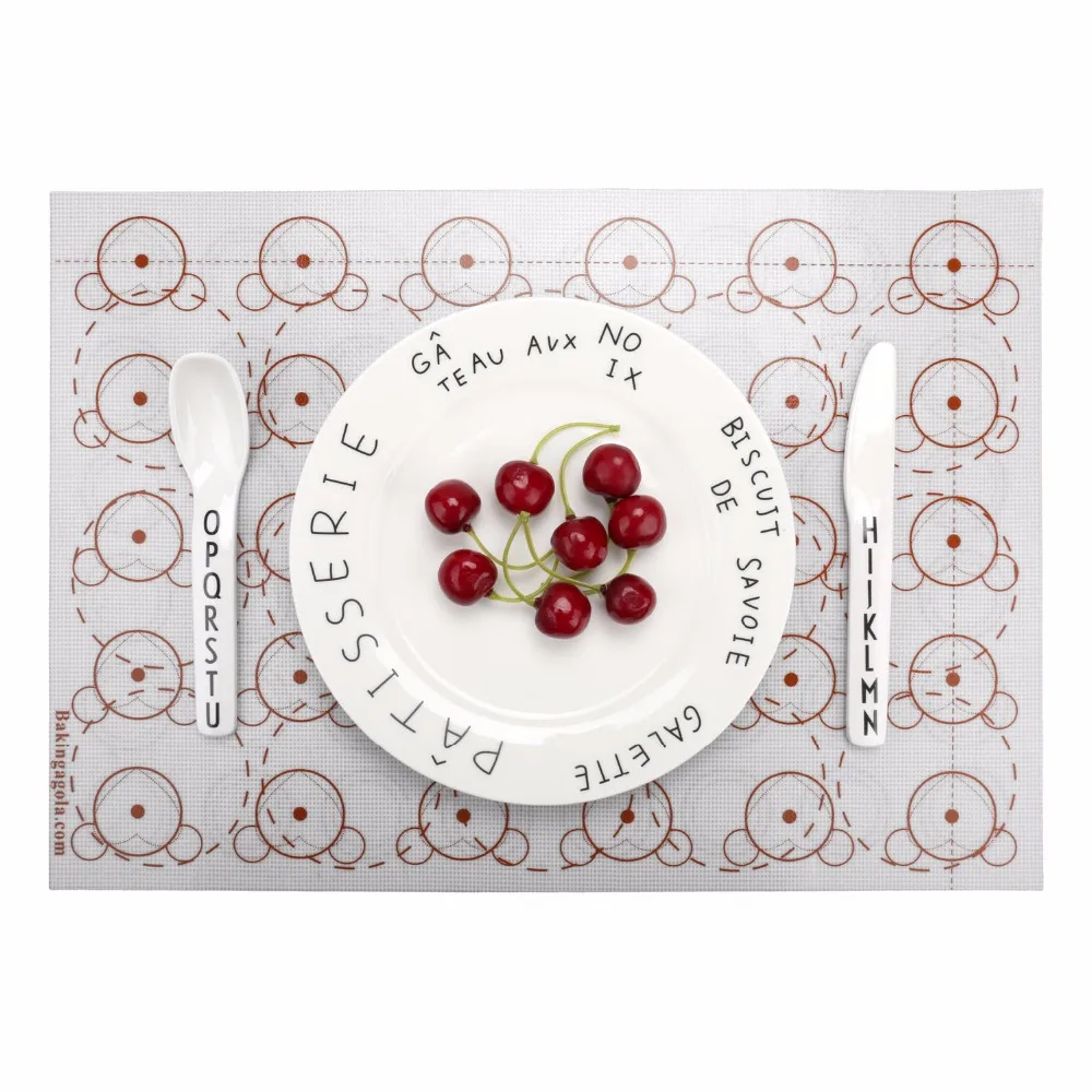 1PC Large Tableware Rectangle Silicone Placemats Table Place Mats