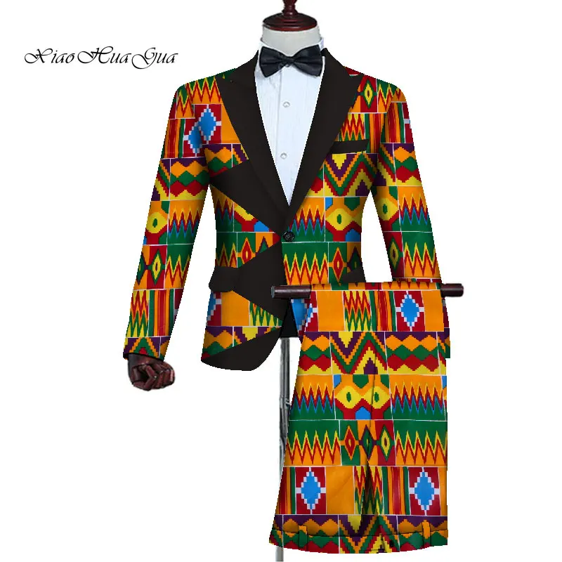 Mais tamanho feito sob encomenda ternos africanos